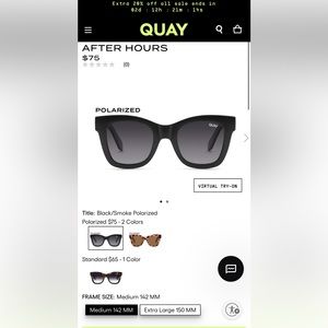 AFTER HOURS - BLACK/SMOKE POLARIZED